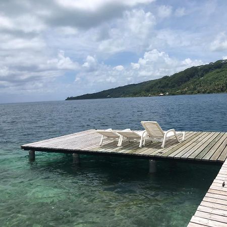 Pension Hibiscus Tahaa Uturoa Esterno foto